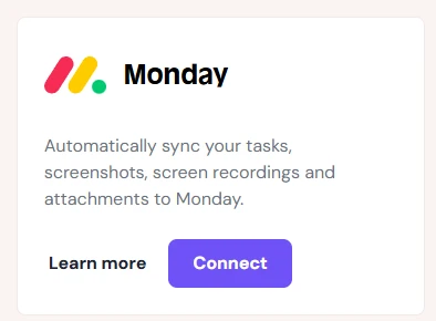 Monday.com bug tracking