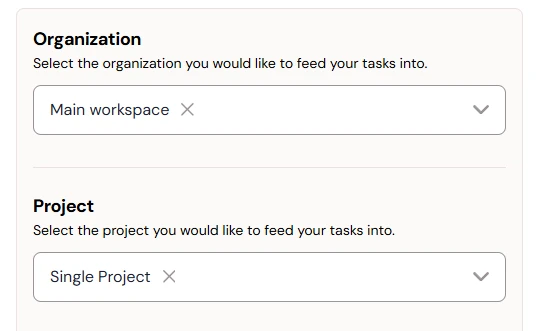 Monday organisation mapping