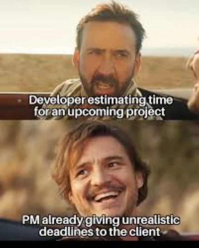 Project manager meme